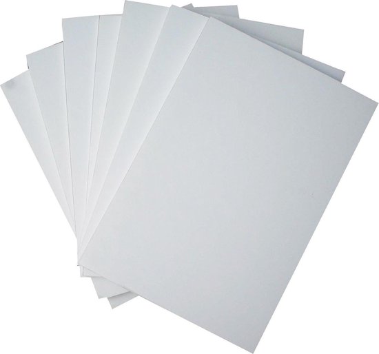 industrie Uitvoerder zakdoek Foamboard 70 x 100 cm wit (Doos 10 stuks) | bol.com