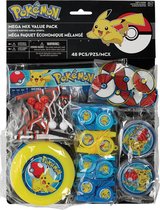Pokemon Core™ 48 speeltjes - Feestdecoratievoorwerp