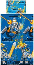 Lego Nexo Knights Lance - Dekbedovertrek - Eenpersoons - 135 x 200cm - Multi