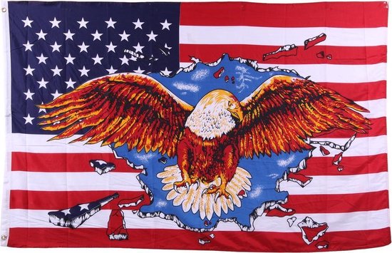 Vlag USA-adelaar | bol.com