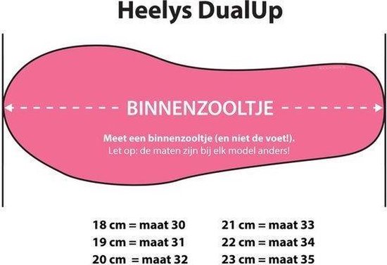 Omzet Uitvoerbaar Matroos Heelys Rolschoenen Dual Up Neon - Sneakers - Kinderen - Maat 33 - Meisjes -  Zwart/Neon | bol.com