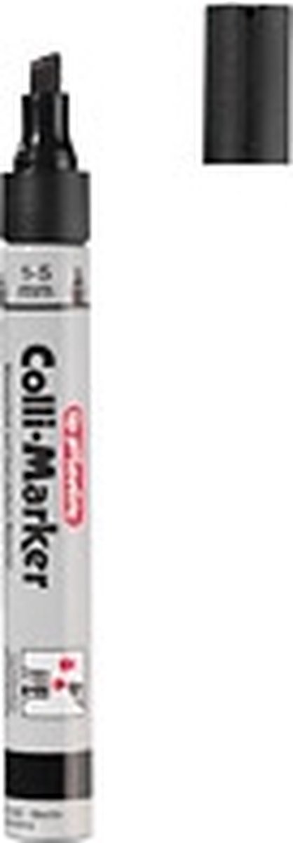 Herlitz Permanent Marker 'Collimarker' met beitelpunt, zwart