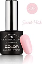 Cosmetics Zone UV/LED Hybrid Gel Nagellak 7ml. Sweet Pink 222 - Roze gellac