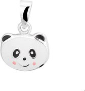 Zilveren Panda Hanger voor Kids