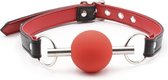 Banoch - Ball gag Red Luxe - Siliconen - Rood
