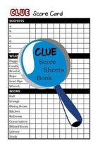 Clue Score Sheets Book