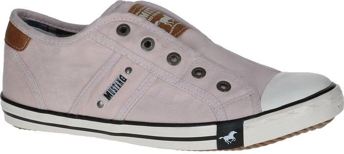 Lichtroze Mustang Slip-on Sneakers | bol.com