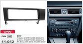 1-DIN BMW 3-Series (E90/91/92/93) 2004-2012; 1-Series (E87/81/82/88) 2004-2014; X1 (E84) 2009-2015; Z4 (E89) 2009+ afdeklijst / installatiekit Audiovolt 11-052