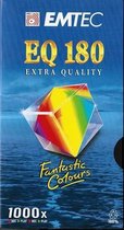 Emtec VHS Video Cassettes Extra Quality 180 min
