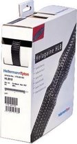 HellermannTyton 170-80350 HLB35-PET-BK Gevlochten slang Zwart Polyester 18 tot 18 mm 10 m