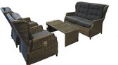Ibiza Loungeset Natural White Grey