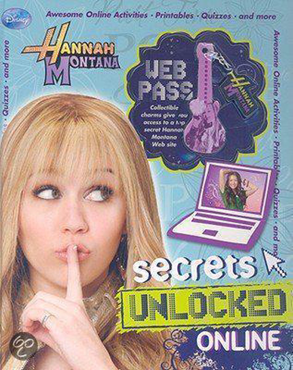 Hannah Montana Secrets Unlocked Online | 9780794417963 | Boeken 