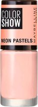 Maybelline - Color Show Neon Pastel - 484 Acid Nude - Nagellak