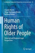 Ius Gentium: Comparative Perspectives on Law and Justice 45 - Human Rights of Older People