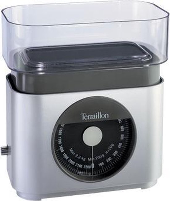 Terraillon BA22 Mechanical kitchen scale Zilver Tafelblad