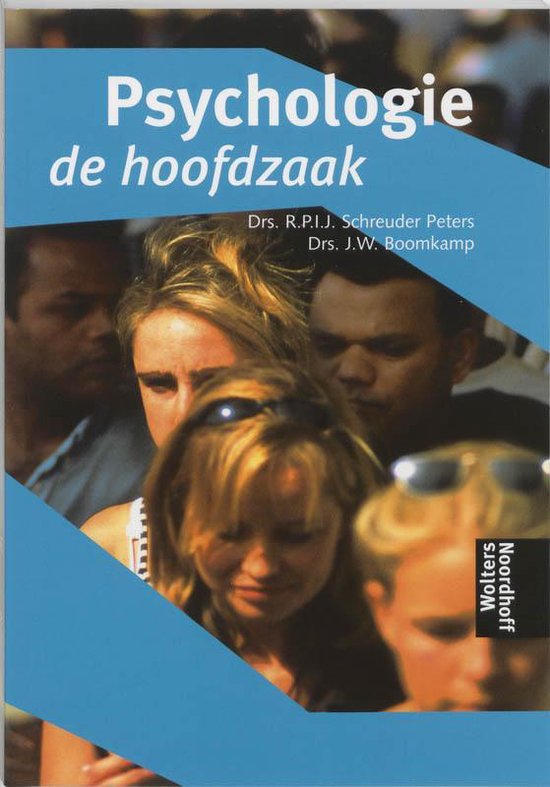 Cover van het boek 'Psychologie / De hoofdzaak / druk 4'