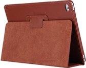 Shop4 - iPad 9.7 (2018) Hoes - Book Cover Lychee Bruin