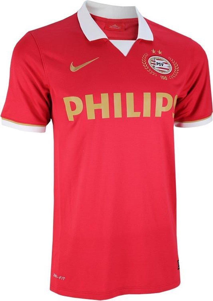 Automatisch licentie Grand PSV Nike Thuis Shirt JR 100 Jaar-152/158 | bol.com