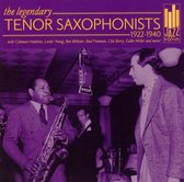Legendary Tenor Saxophonists: 1922-1940