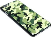 Camouflage hoesje kunststof Geschikt voor iPhone 6(S) Plus