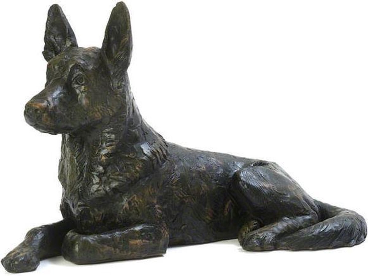 asbeeld hond urn Duitse Herder Witte Herder Zwarte Herder Mechelse Herder hondenurn 50 cm
