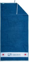 Lief! Lifestyle Badhanddoek - Donker Blauw - 50 x 90
