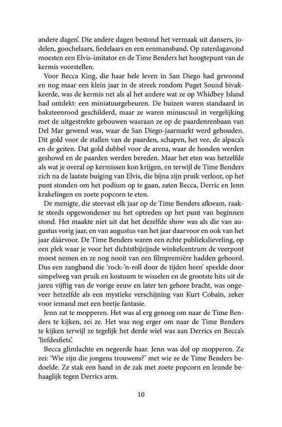 Tekstpagina met de titel 'Het Fluistereiland 3 - De Schaduwkant' en paginanummer 10.