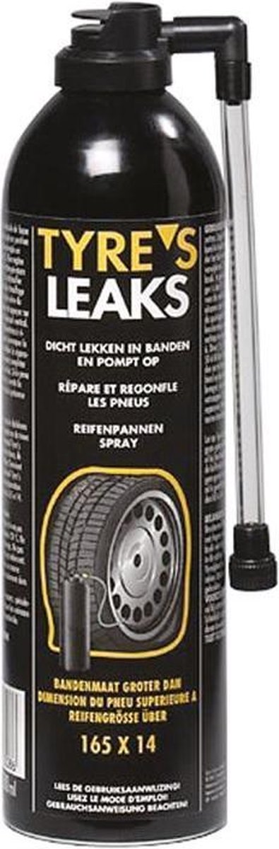 Tyreleaks Bar's R24 Tyre leaks spray 500ml | bol.com