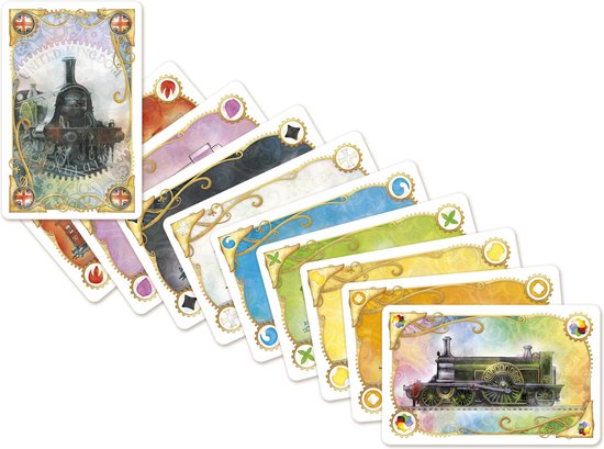 Days of Wonder - Ticket to Ride UK & Pennsylvania - Uitbreiding - Bordspel