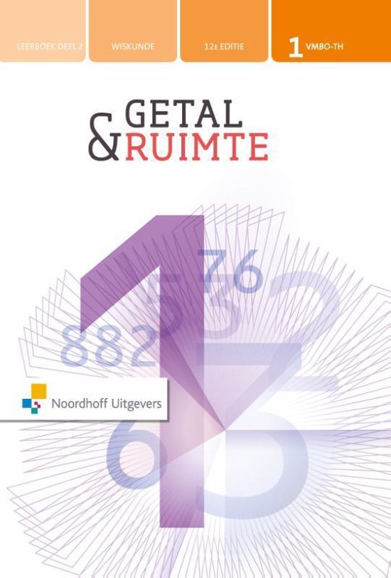 Getal & Ruimte 12e ed vmbo-t/havo 1 leerboek deel 2 - cover
