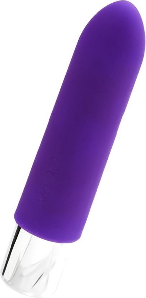 Vedo – Siliconen Mini Vibrator met Zijdezacht Textuur voor elk Erotische Moment – 9.5 cm – Paars