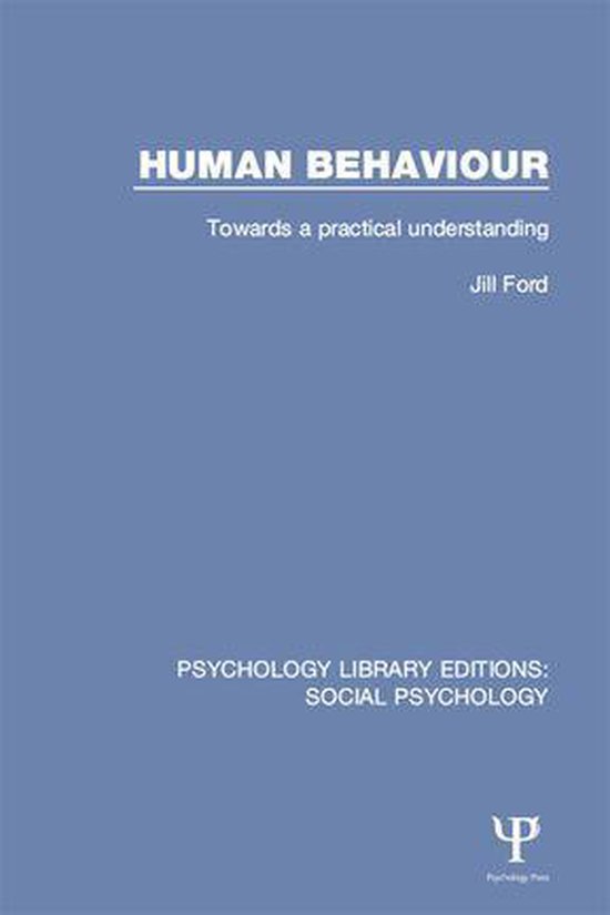 Psychology Library Editions: Social Psychology - Human Behav ... - cover