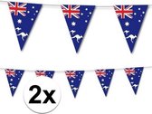 2x Australie vlaggenlijn 3,5 meter