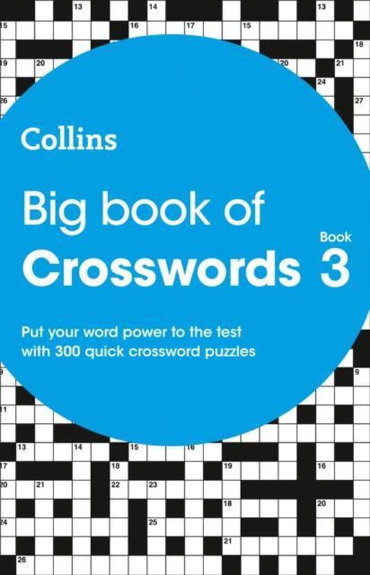 Big Book of Crosswords book 3 300 puzzles, Collins Puzzles