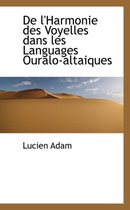 de L'Harmonie Des Voyelles Dans Les Languages Ouralo-Altaiques