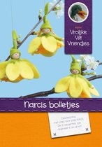 DIY wolvilt pakket: Narcis bolletjes