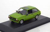 Ford Fiesta MK1 1976 Groen 1-43 Maxichamps