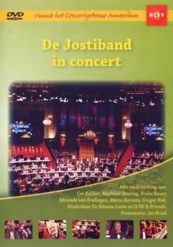 Cover van de film 'Jostiband - In Concert'