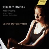 Sophie-Mayuko Vetter - Brahms: Klavierwerke (CD)