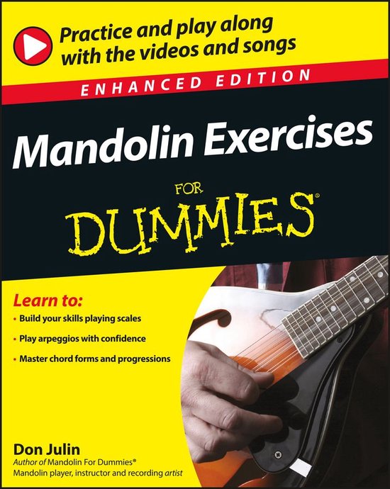 Mandolin Exercises For Dummies, Enhanced Edition (ebook), Don Julin