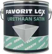 Drenth Favorit LGX Urethaan Satin Ral 9005 Gitzwart 2,5 liter