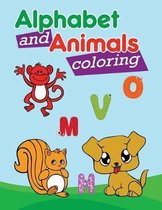 Alphabet And Animals Coloring