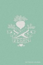 Vegan Notebook Journal