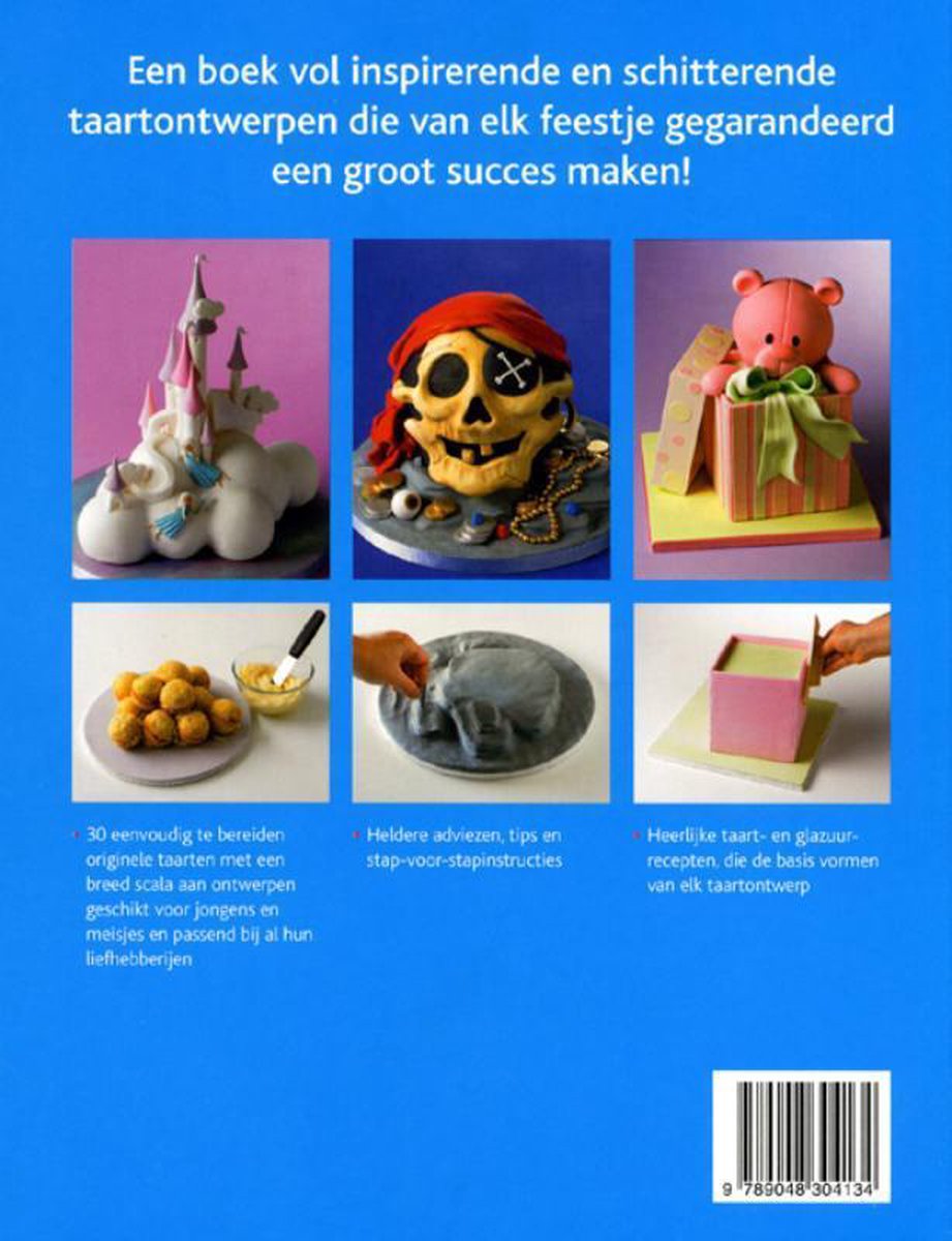 Schitterende kindertaarten - back cover