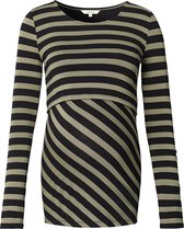 Noppies Zwangerschaps-t-shirt Harper - Army Stripe - S