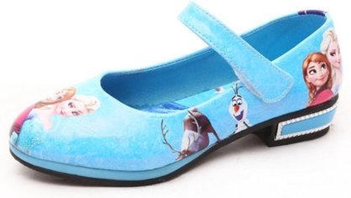 Elsa en Frozen prinsessen schoenen maat 30, valt maat 26 (binnenmaat cm)... | bol.com