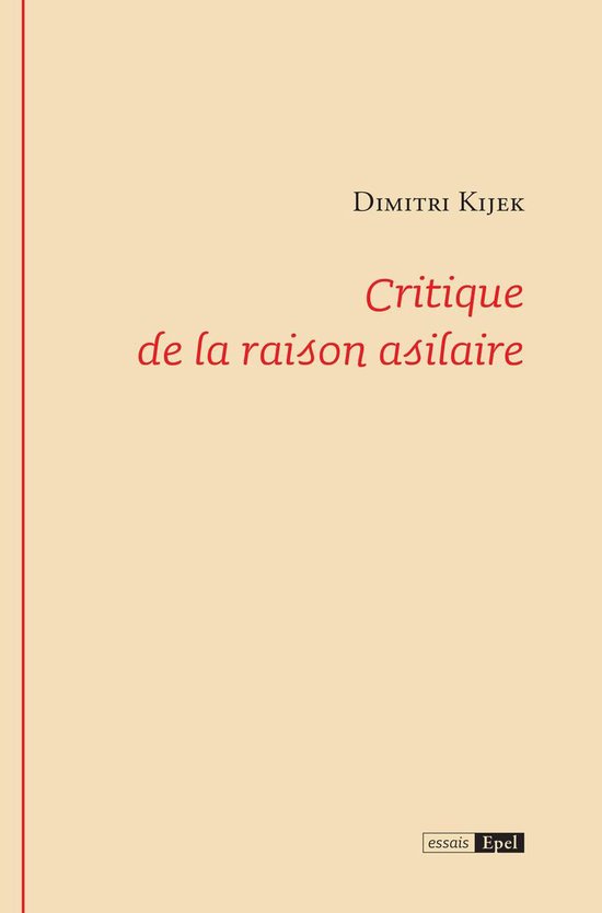 Critique de la raison asilaire - cover