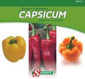 Somers zaden - Paprika 3 variëteiten Capsicum