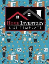 Home Inventory List Template