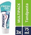 Prodent Freshgel - 75 ml - Tandpasta - 3 stuks - Voordeelverpakking